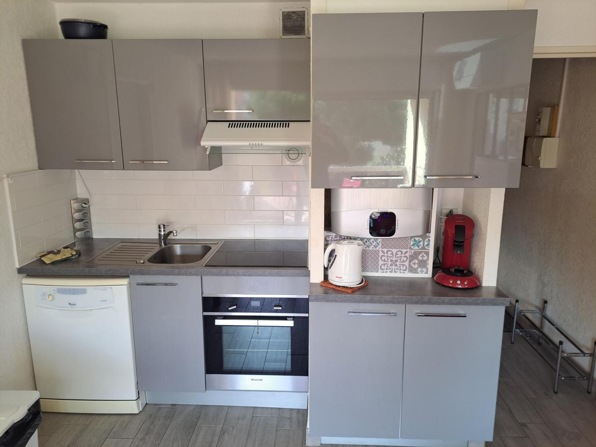 Helios 32, T2 Climatise, Parking, 500M Plage Agde Esterno foto